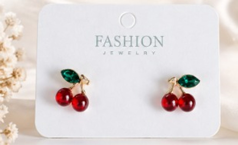 Pendientes Cereza