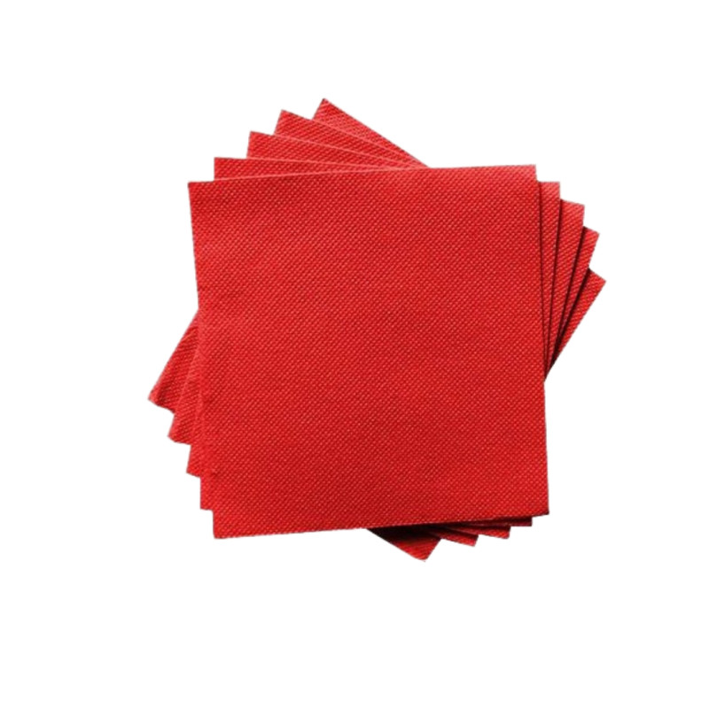 Servilleta roja 20X20