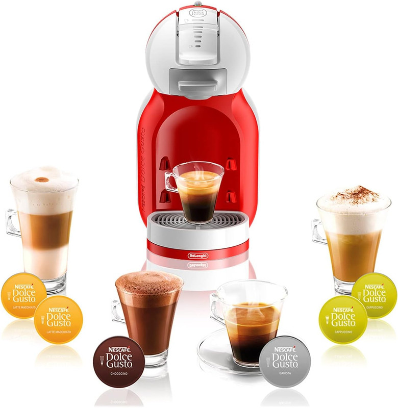 CAFETERA DOLCE GUSTO DELONGHI EDG305WR MINI ME RED WHITE AUTOMATICA