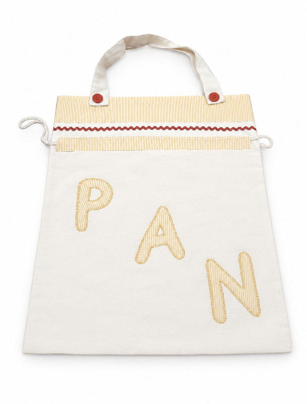 Bolsa para el pan de tela