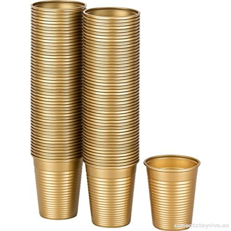 Vasos dorados