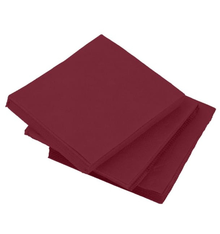 Servilleta burdeos 20X20