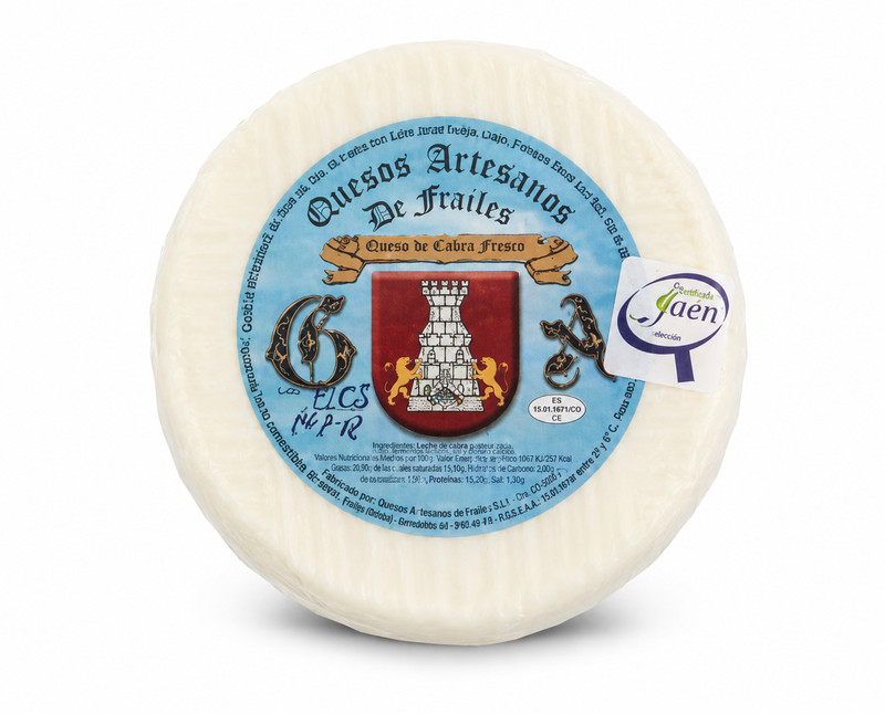 Queso Fresco de Cabra - 500-600 gramos