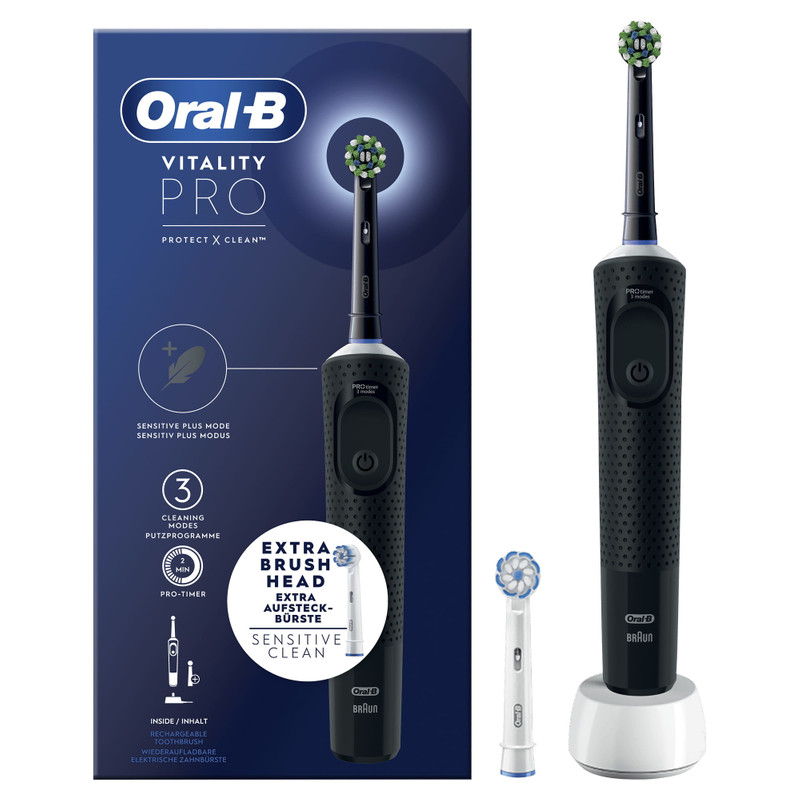 CEPILLO DENTAL BRAUN VITALITY PRO NEGRO