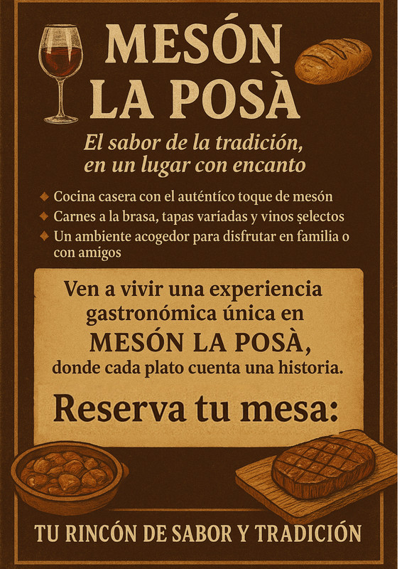 Mesón La Posà – Tradición y sabor en cada plato