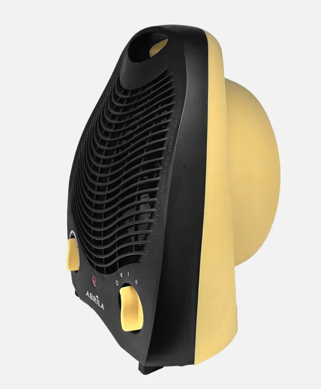 TERMOVENTILADOR ELECT. LUBIAN 2000W AMARILLO/NEGRO