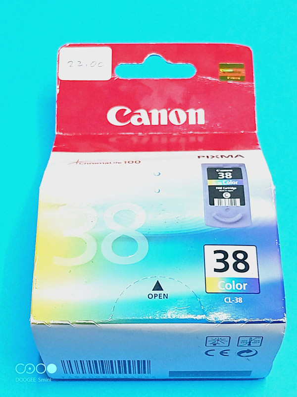 TINTA PARA IMPRESORA CANON 38 COLOR
