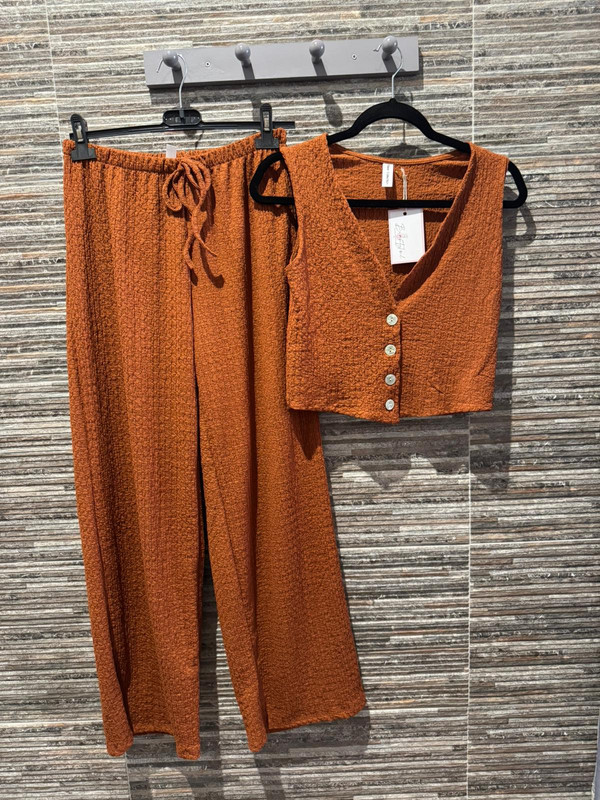 Conjunto Teja - Talla Única